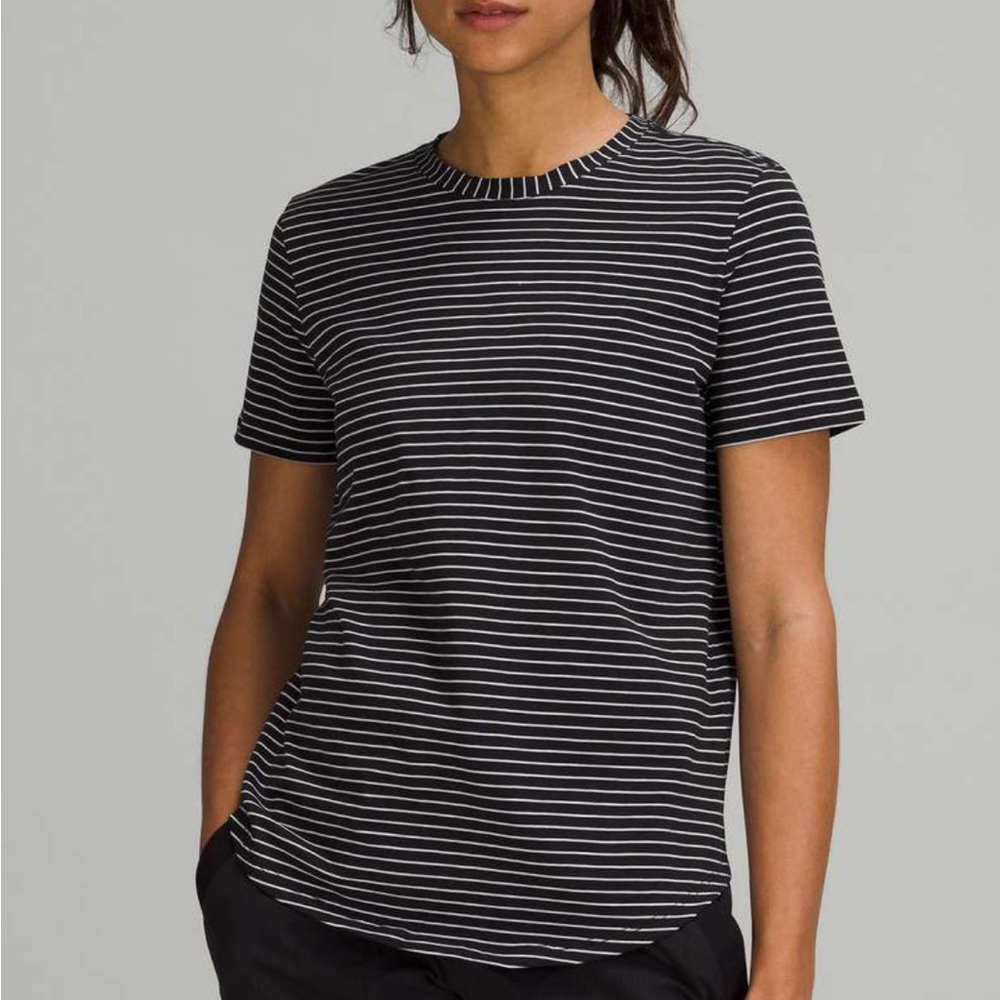 lululemon athletica Black and White Love Crew T-Shirt